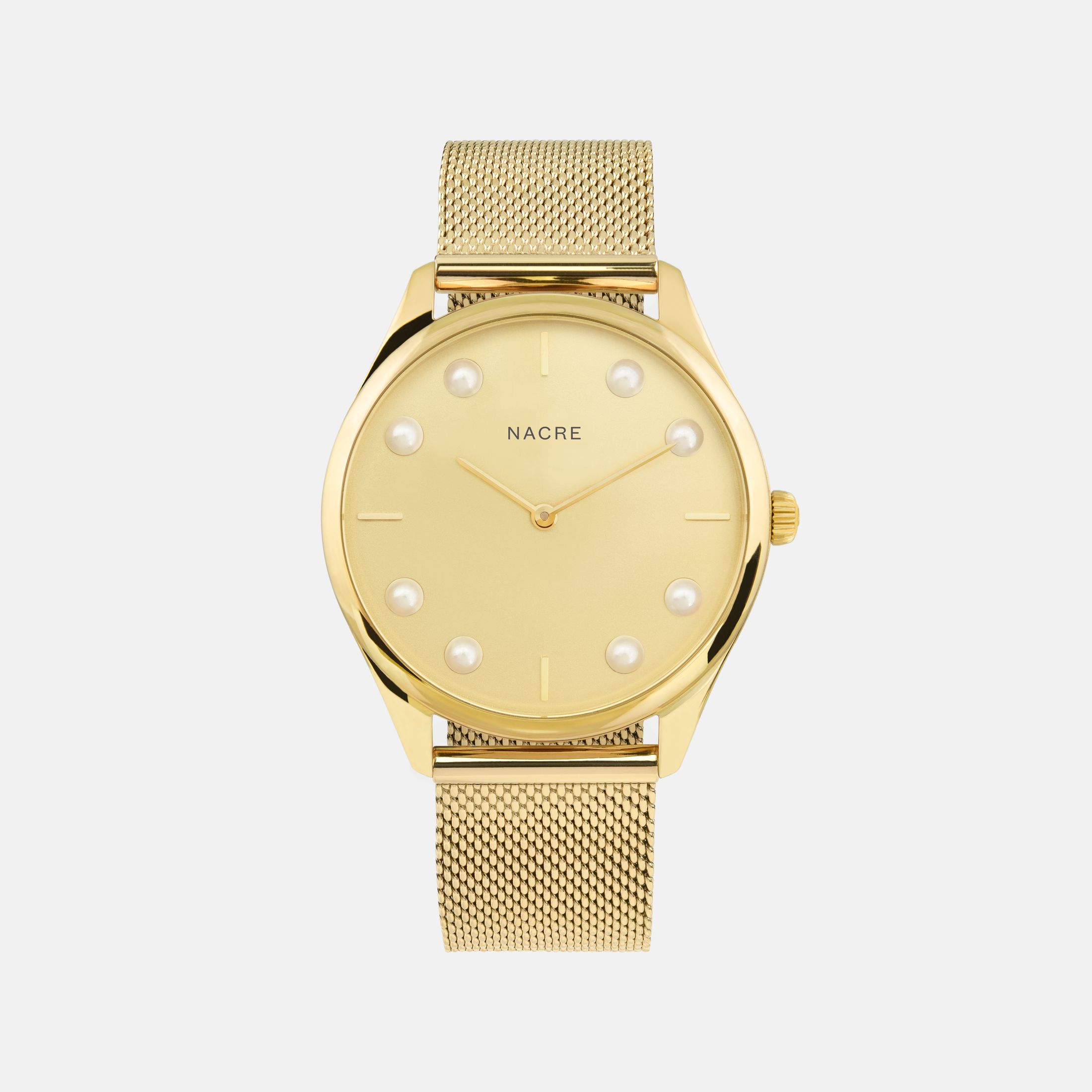 Lune 8 - Gold - Gold Mesh